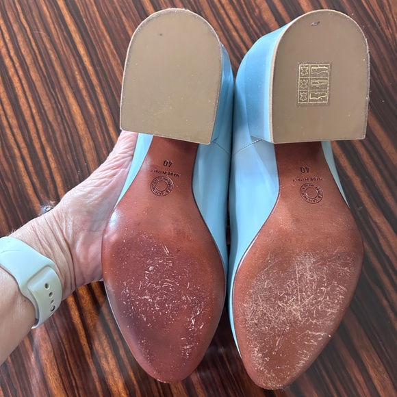 Dries Van Notem Wedge Patent Pumps - Picture 6 of 6